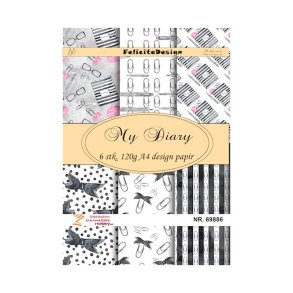 Felicita Design - Blok A4 - My Diary / Min dagbog