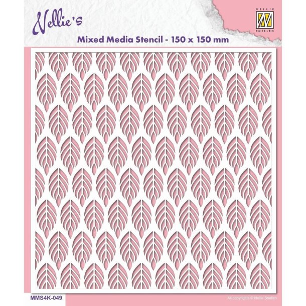 Nellie Snellen - Mixed Media Stencil - Blade