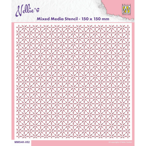 Nellie Snellen - Stencil - Stars