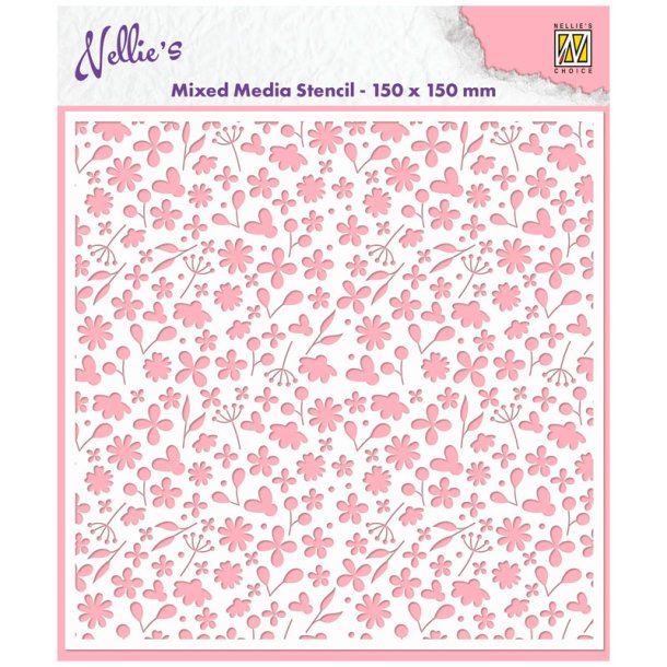 Nellie Snellen - Stencil - Forrs Blomster