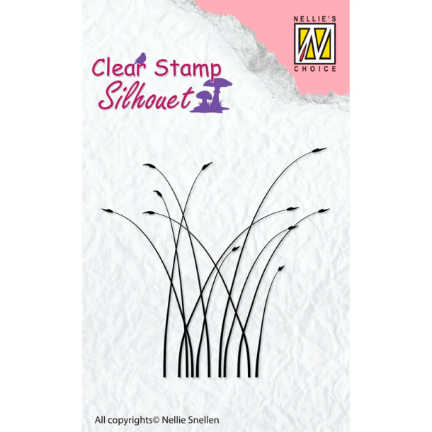 Nellie Snellen - Stempel - Blooming-Grass / Blomstrende grs