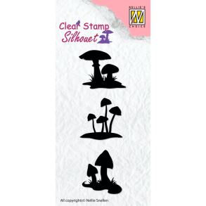 Nellie Snellen - Stempel - Mushrooms / Svampe