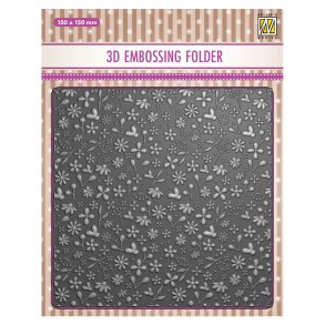 Nellie Snellen - 3D embossingfolder - Forrs Blomster