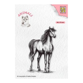 Nellie Snellen - Stempel -  Hest