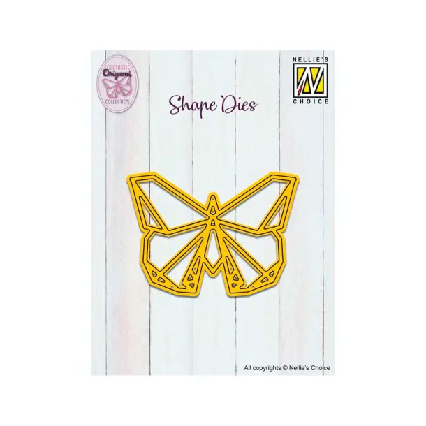 Nellie Snellen - Die - Origami Butterfly