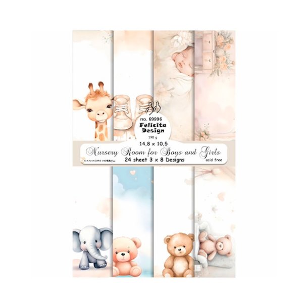Felicita Design - Blok A6 - Nursery Room For Boys And Girls