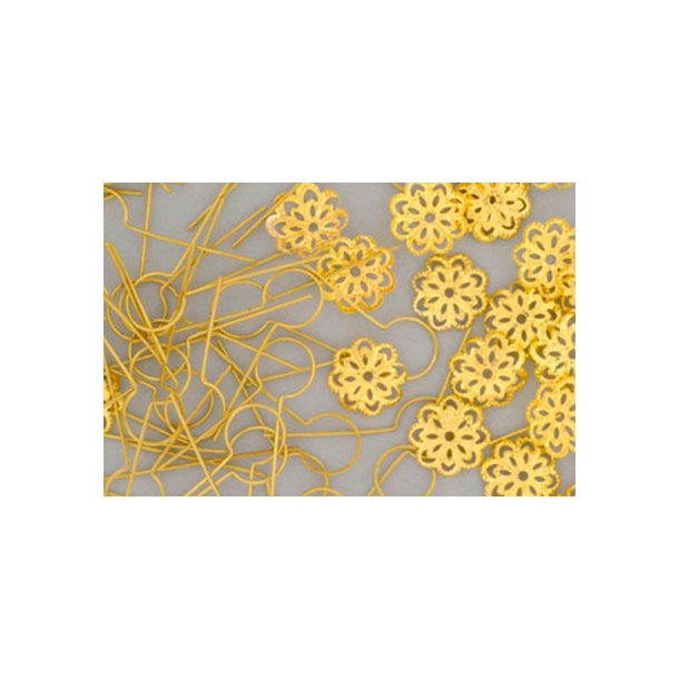 Metalophng - Guld - Ca 45 St