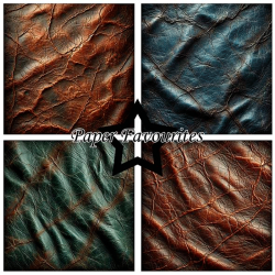 Paper Favourites - Blok 12'' - Leather Texture / Ldertekstur