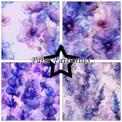 Paper Favourites - Blok 12'' - Alcohol Ink - Lavender / Lavendel