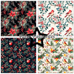 Paper Favourites - Blok 12'' - Boho Christmas / Boho jul