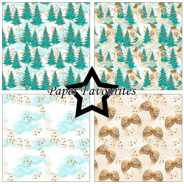 Paper Favourites - Blok 12'' - Christmas Angel / Juleengel