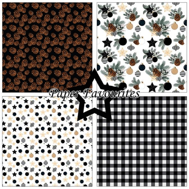 Paper Favourites - Blok 12'' - Christmas Joy / Juleglde