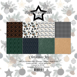 Paper Favourites - Blok 12'' - Christmas Joy / Juleglde