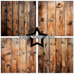 Paper Favourites - Blok 12'' - Wood / Tr