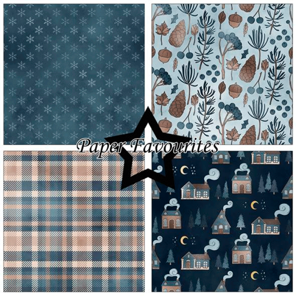 Paper Favourites - Blok 12'' - Winter Night / Vinternat