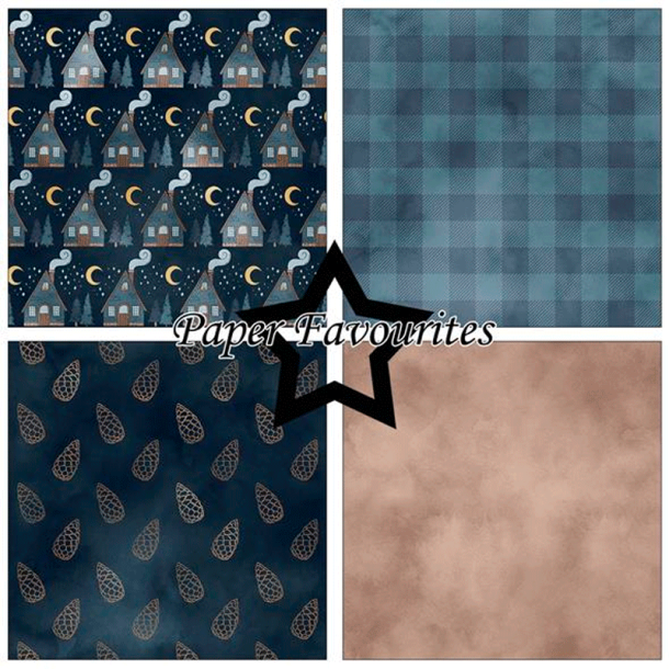 Paper Favourites - Blok 12'' - Winter Night / Vinternat