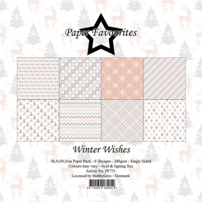 Paper Favourites - Blok 12'' - Winter Wishes / Vinternsker
