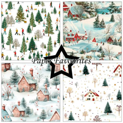 Paper Favourites - Blok 12'' - Winter Scene / Vinterscener