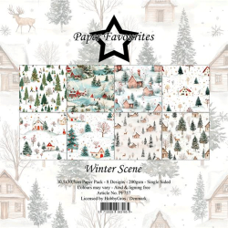 Paper Favourites - Blok 12'' - Winter Scene / Vinterscener