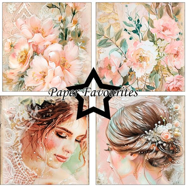 Paper Favourites - Blok 6'' - Wedding Art / Bryllupsmotiver