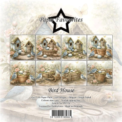 Paper Favourites - Blok 6'' - Bird House / Fuglehus
