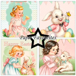 Paper Favourites - Blok 6'' - Vintage Easter / Gammeldags p�ske