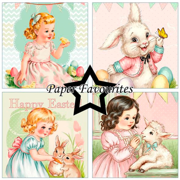 Paper Favourites - Blok 6'' - Vintage Easter / Gammeldags p�ske