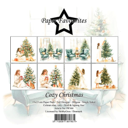 Paper Favourites - Blok 6'' - Cozy Christmas / Hyggelig jul