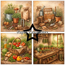 Paper Favourites - Blok 6'' - In the Garden / I haven