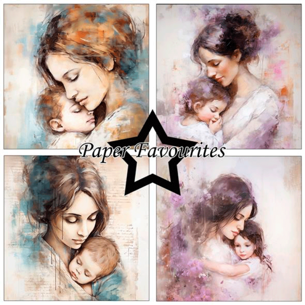 Paper Favourites - Blok 6'' - Mother's Love / Mors krlighed