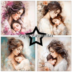 Paper Favourites - Blok 6'' - Mother's Love / Mors krlighed