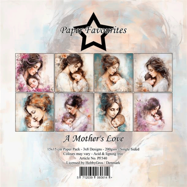 Paper Favourites - Blok 6'' - Mother's Love / Mors krlighed