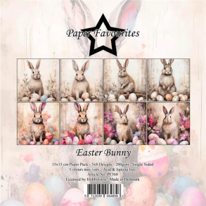 Paper Favourites - Blok 6'' - Easter Bunny / P�skehare