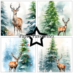 Paper Favourites - Blok 6'' - Reindeer - Rdyr