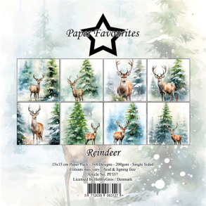 Paper Favourites - Blok 6'' - Reindeer - Rdyr