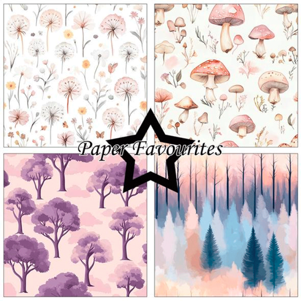 Paper Favourites - Blok 6'' - Woodland Fairy / Skovfe