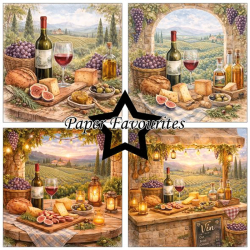 Paper Favourites - Blok 6'' - Provence / Tapas