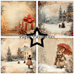 Paper Favourites - Blok 6'' - Victorian Christmas / Viktoriansk jul