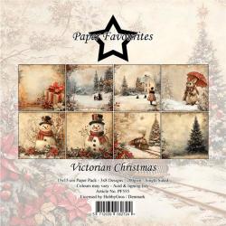 Paper Favourites - Blok 6'' - Victorian Christmas / Viktoriansk jul