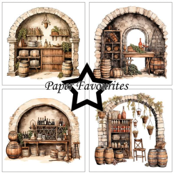 Paper Favourites - Blok 6'' - Wine Cellar / Vinklder