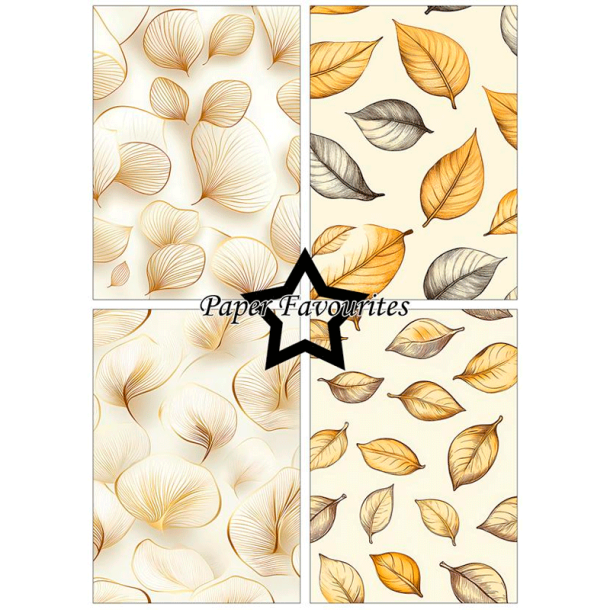 Paper Favourites - Blok A5 - Leaves / Blade