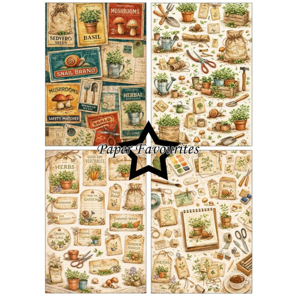 Paper Favourites - Blok A5 - In the Garden / I haven