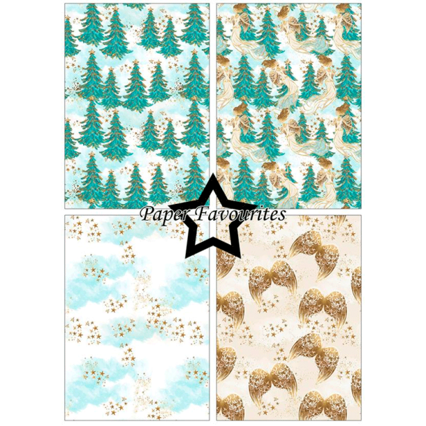Paper Favourites - Blok A5 - Christmas Angel / Juleengel