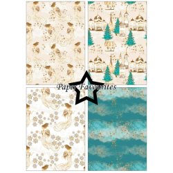 Paper Favourites - Blok A5 - Christmas Angel / Juleengel