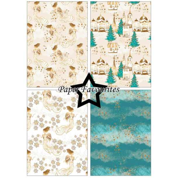 Paper Favourites - Blok A5 - Christmas Angel / Juleengel