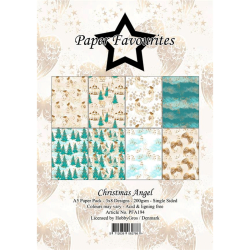 Paper Favourites - Blok A5 - Christmas Angel / Juleengel