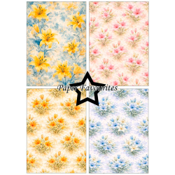 Paper Favourites - Blok A5 - Lily / Liljer