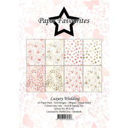 Paper Favourites - Blok A5 - Luxury Wedding / Luksus bryllup