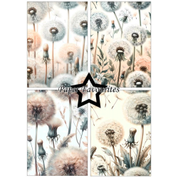 Paper Favourites - Blok A5 - Dandelion / M�lkeb�tter
