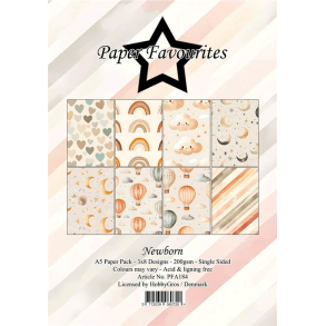 Paper Favourites - Blok A5 - Newborn / Nyf�dt